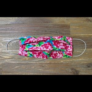 Face Cover made w/ Lilly Pulitzer Inspired Fabric